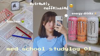 STUDY VLOG med school exams what i eat in a day cutting my own hair [upl. by Traver]