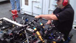 Larry McBride New Top Fuel Motorcycle Throttle Hit [upl. by Haikezeh]