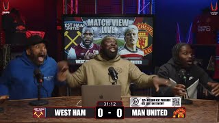 United View react to Dalot missing from 5 yards out [upl. by Dubois]