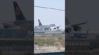 LAX amazing landing big bird airlines Lufthansa ✈️ [upl. by Warms]