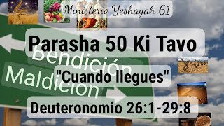 Parasha 50 Ki Tavo Aliyá 1 [upl. by Nogam475]