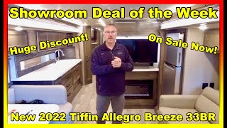 New 2022 Tiffin Allegro Breeze 33BR on Sale Now Review  Mount Comfort RV [upl. by Elinore]