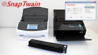 TWAIN Driver for the ScanSnap Scanner iX1400iX1600 by Fujitsu  Installation and use of quotSnapTwainquot [upl. by Aramal]