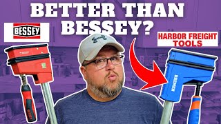 Are Parallel Clamps from Harbor Freight Worth It Comparing Bremen from Harbor Freight with Bessey [upl. by Noremac]