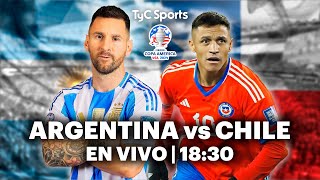 EN VIVO 🔴 ARGENTINA vs CHILE  Copa América  Fase de Grupos  Vivilo en TyC Sports [upl. by Phedra]