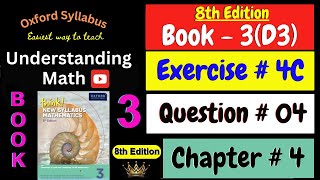 D3 Math Book Chapter 4 Exercise 4C Question  04  Surds  8th edition  Understanding Math [upl. by Aileahcim918]