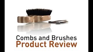 Combs and Brushes Beard Product Review [upl. by Lontson]