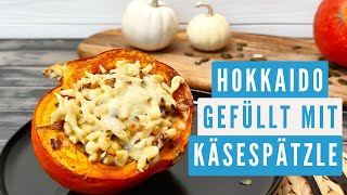 Gefüllter Hokkaido Kürbis mit Käsespätzle I Deftig leckeres Soulfood I COSORI TwinFry HLF 10 Liter [upl. by Reynolds]