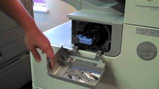 How to Replace Toner in a Canon BampW ImageRUNNER Copier [upl. by Rehnberg]