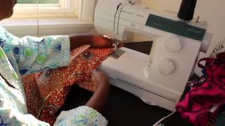 How To Sew A Headwrap Easy Tutorial [upl. by Eada]