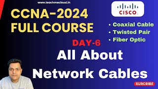 Complete Information about Network Cables like Coaxial cable  Twisted Pair and Fiber Optic Cable [upl. by Ellora42]