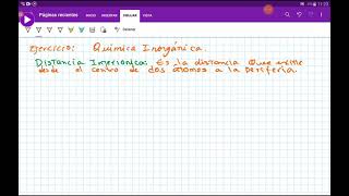 Como calcular la distancia interionica [upl. by Servetnick]