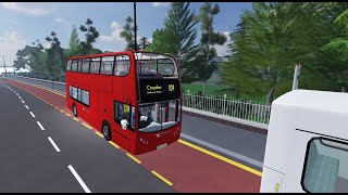 London ROBLOX Croydon FRV route 109 Thornton heath pond  Katherine street [upl. by Argent]