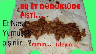 Düdüklüde ET Nasıl Pişirilir  Et pişirme Lezzet Sırları [upl. by Akaya]