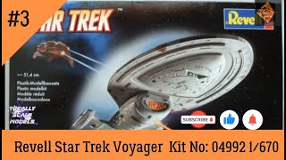 Ep3 Buddy Build  Star Trek Voyager  Revell 1670 Kit No04992 [upl. by Huggins]