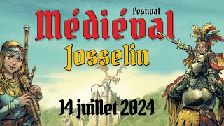 Festival médiéval de Josselin 2024 [upl. by Derk]