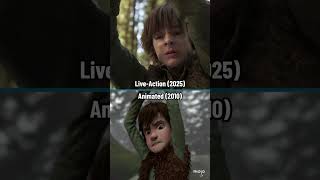 How To Train Your Dragon Live Action Vs Animation [upl. by Ahsimet841]