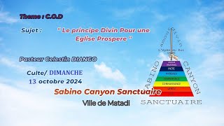 CulteDimanche 13 octobre 2024 COD   Le principe Divin Pour une Eglise Prospere [upl. by Eneloj]