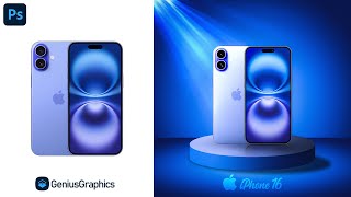 Creative Product Manipulation in Photoshop  iPhone 16 [upl. by Daron]