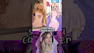 THEME  Popstar 🎤💕 I did Sabrina Carpenter roblox dresstoimpress [upl. by Brittney]