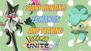 🔴LIVE Dual Feature  Shiny Hunting Fomantis in Pokemon Sword and Shield💚  Pokemon Unite Armarouge🔥 [upl. by Deerc]