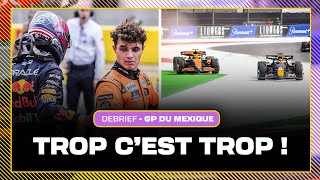 UN CHAMPION DU MONDE NE DEVRAIT PAS FAIRE ÇA  Débrief GP du Mexique Les Pistonnés F1 [upl. by Enyaw]