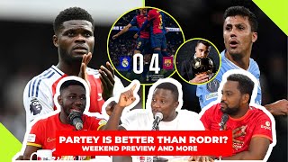 Partey is better than RodriBallon DOr drama Man United vs Chelsea ThePitchSidePodcast Ep3 [upl. by Rona]