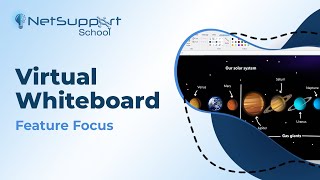 NetSupport School Feature Focus  Virtual Whiteboard [upl. by Skoorb]