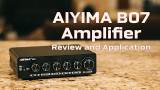 Aiyima B07 Review and Application  with Passive Sub Build [upl. by Stone995]