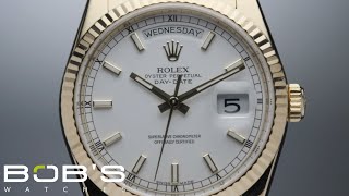 The History of the Rolex DayDate President  Bobs Watches [upl. by Ping]