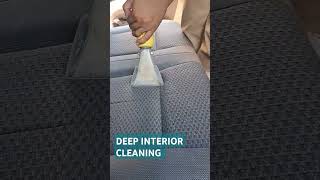 INTERIOR CLEANING carcareservices automobile [upl. by Inattyrb]