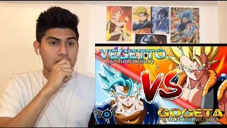 VEGETTO VS GOGETA RAP  IVANGEL MUSIC FT DOBLECERO  VÍDEO REACCION [upl. by Jane763]