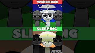 NEW MOD Incredibox Sprunki But Working VS Sprunki But Sleeping 💤 HORROR VERSION 😭 [upl. by Naelopan]