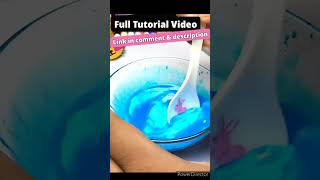 Best No Borax Slime😱 no glue slime  Slime kaise banaye trending shorts slime [upl. by Abbott]