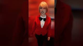 Charlie Morningstar cosplay transformation hazbinhotel charliemorningstar cosplay [upl. by Currie]