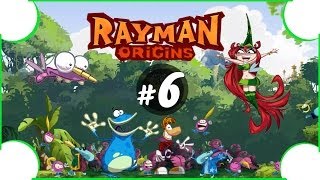 Zagrajmy w Rayman Origins 6  Świątynia Łaskotek  Świat 6 [upl. by Serene]