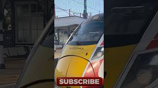 East Coast Mainline at Newark Northgate Azuma Class 801 trainspotting francisbourgois lner azuma [upl. by Nirot]