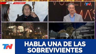 DERRUMBE Y TRAGEDIA EN VILLA GESELL quotEs Inexplicable lo que sentíquot dijo una de las sobrevivientes [upl. by Siloa]