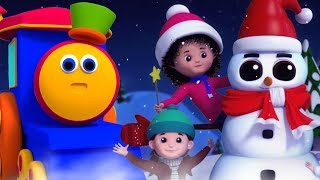 Bob il treno  pupazzo di neve di Natale  canzoni di Natale per i bambini  Bob Christmas Snowman [upl. by Hanus554]