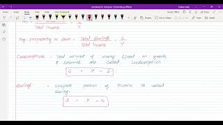 Ch No 7  Consumptions Saving and Investment Lecture No 1 [upl. by Anne-Marie290]