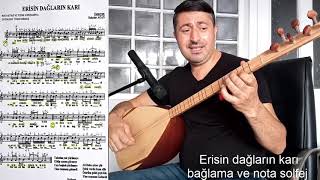 Erisin dağların karı bağlama ve nota solfej [upl. by Lian419]