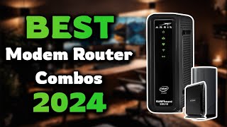 Top Best Modem Router Combos in 2024 amp Buying Guide  Must Watch Before Buying [upl. by Nora]