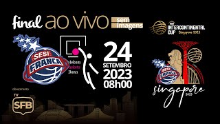 AO VIVO Sesi Franca x Telekom Baskets Bonn  Copa Intercontinental da FIBA [upl. by Francisca]