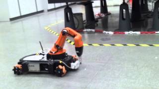 KUKA youBot Markierung 2 [upl. by Harras542]