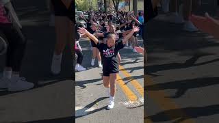 melodicmovements performance in Delaware state university homecoming parade majorette dance fun [upl. by Blackmun883]