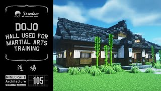 Minecraft tutorial A Real Architect Builds  Dojo 105 [upl. by Yelwar]