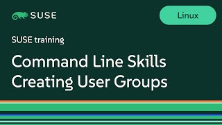 Command Line Skills Creating User Groups [upl. by Backler]