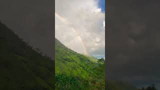 Rainbow 🌈 Mini adams peak Ella Sri Lanka nature travel ceylone srilanka ella [upl. by Nerret]