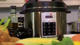 How To Use the Fagor Premium Pressure Cooker [upl. by Marie-Ann]