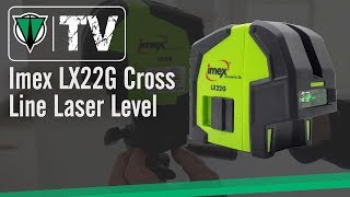 Imex LX22G Cross Line Laser Level [upl. by Jalbert]